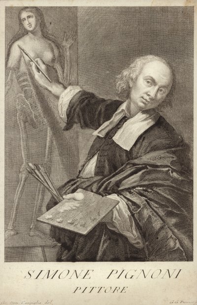Simone Pignoni, pittore italiano da Giovanni Domenico Campiglia