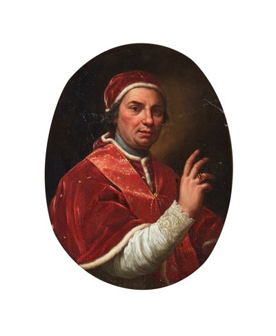 Ritratto di Papa Clemente XIV da Giovanni Domenico Porta