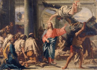 Cristo alla piscina di Bethesda da Giovanni Domenico Tiepolo