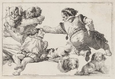 Nani e Cani da Giovanni Domenico Tiepolo