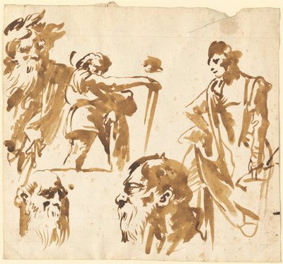 Figure e volti da Giovanni Domenico Tiepolo