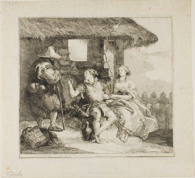 Matrimonio di Angelica e Medoro da Giovanni Domenico Tiepolo