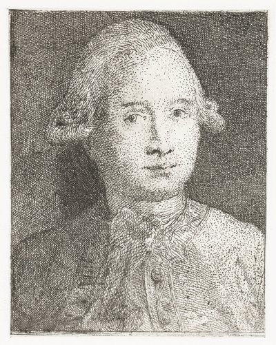 Ritratto di Giovanni Domenico Tiepolo da Giovanni Domenico Tiepolo