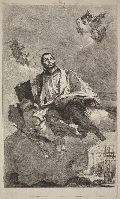 San Gaetano da Thiene da Giovanni Domenico Tiepolo