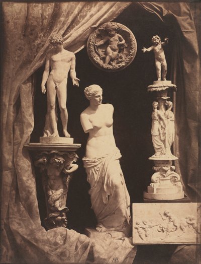 Natura Morta con Statuaria e Drappeggio da Giovanni Domenico Tiepolo