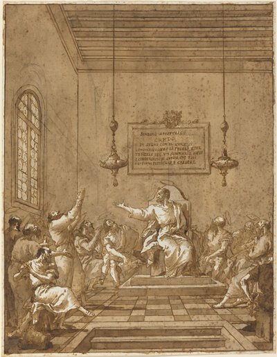 Il Credo degli Apostoli da Giovanni Domenico Tiepolo
