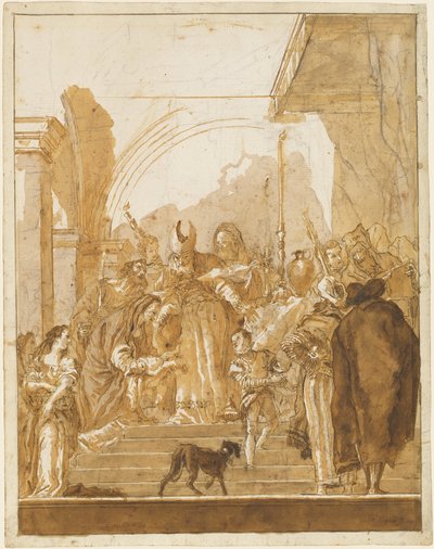 La presentazione al tempio da Giovanni Domenico Tiepolo