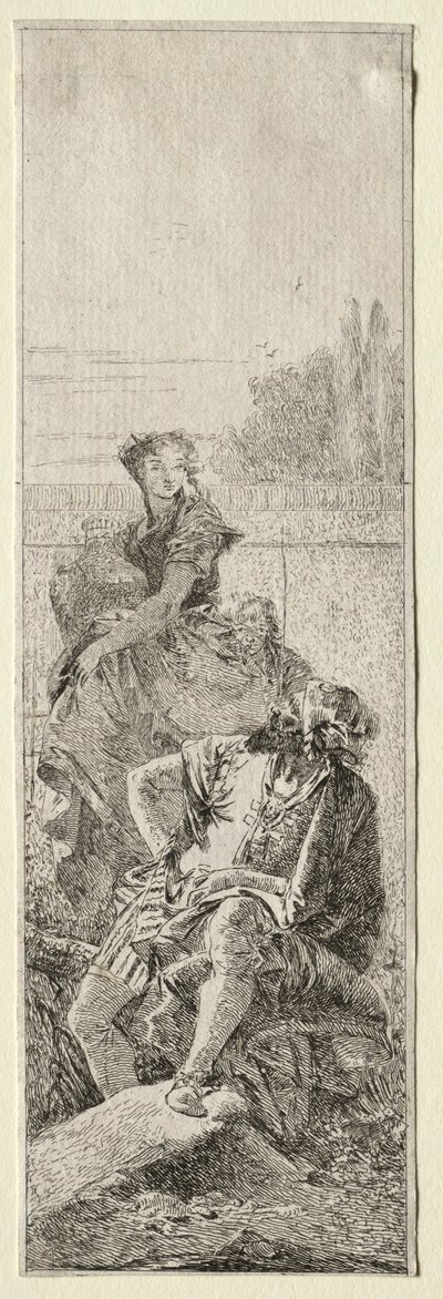 Due contadini da Giovanni Domenico Tiepolo