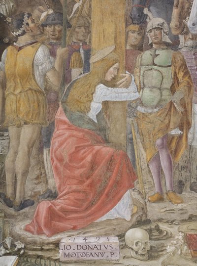 Crocifissione, 1495 (dettaglio) da Giovanni Donato Montorfano