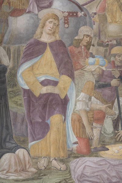Crocifissione, 1495 (dettaglio) da Giovanni Donato Montorfano