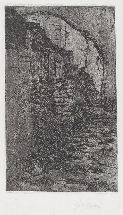 Bauco presso Roma da Giovanni Fattori