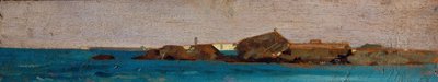 Mare blu, c.1865 da Giovanni Fattori