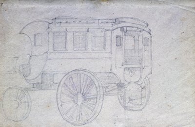 Carrozza da Giovanni Fattori