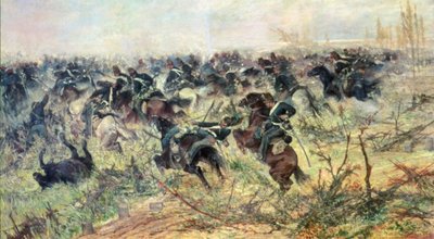 Carica di cavalleria da Giovanni Fattori