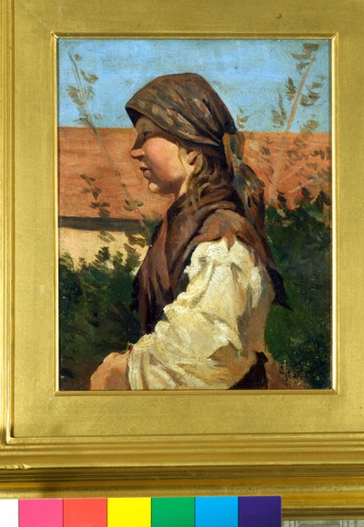 La boscaiola da Giovanni Fattori