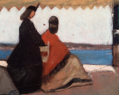 La Rotonda di Palmieri (dettaglio) da Giovanni Fattori