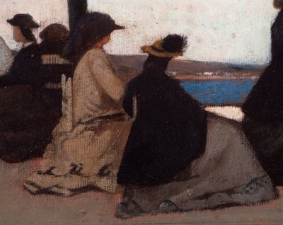 La Rotonda di Palmieri (dettaglio) da Giovanni Fattori