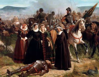 Maria Regina di Scozia, alla Battaglia di Langside (dettaglio) da Giovanni Fattori