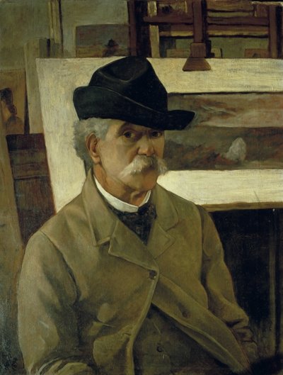 Autoritratto da Giovanni Fattori