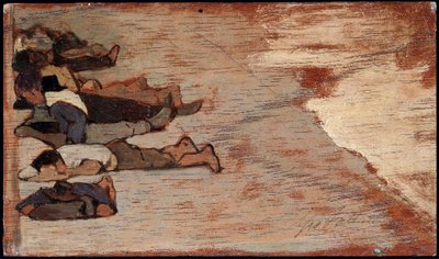 Il riposo dei lavoratori da Giovanni Fattori