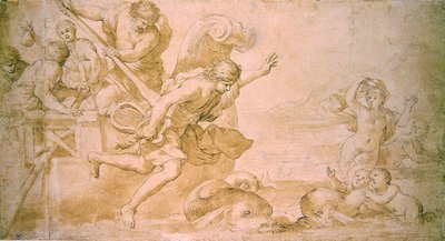 Arione e i delfini da Giovanni Francesco Romanelli