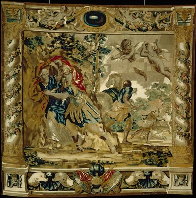 Didone ed Enea cercano riparo da una tempesta da Giovanni Francesco (1610 62) Romanelli