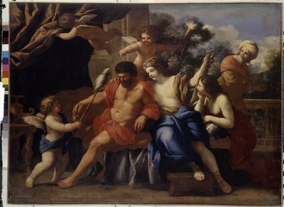 Ercole e Onfale da Giovanni Francesco Romanelli
