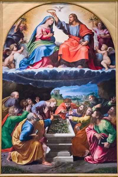 Incoronazione della Vergine (detta "Madonna di Monteluce") da Giovanni Francesco (c.1488 1528) Penni
