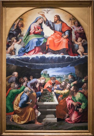 Incoronazione della Vergine, o Madonna di Monteluce da Giovanni Francesco (c.1488 1528) Penni
