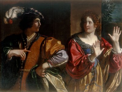 Ammon e Tamar da Giovanni Francesco Barbieri