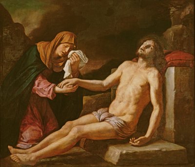 Gesù pianto dalla Vergine da Giovanni Francesco Barbieri