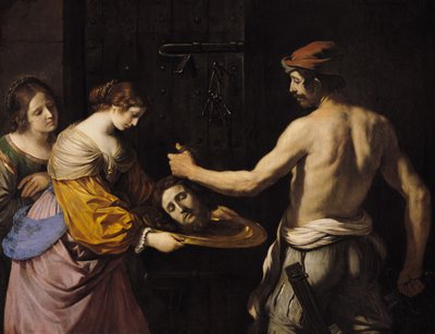 Salomè riceve la testa di San Giovanni Battista, 1637 da Giovanni Francesco Barbieri