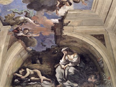 Sala di Aurora, dettaglio di un