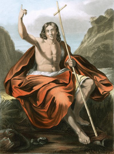 San Giovanni Battista da Giovanni Francesco Barbieri