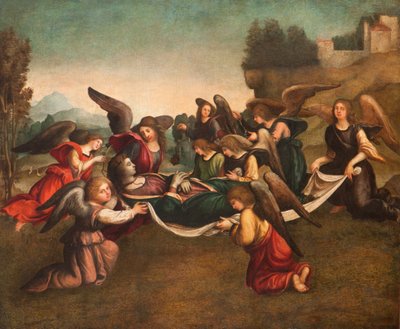 Il Funerale della Vergine (dopo il restauro) da Giovanni Francesco Caroto