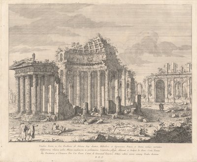 Il Tempio di Giunone e Giove da Giovanni Francesco Costa