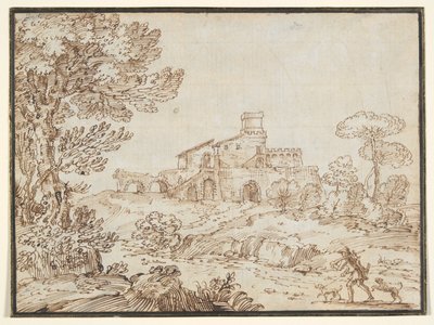 Terme di Caracalla da Giovanni Francesco Grimaldi