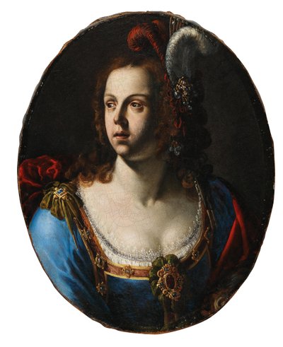 Giovanni Francesco Guerrieri Damenbildnis da Giovanni Francesco Guerrieri