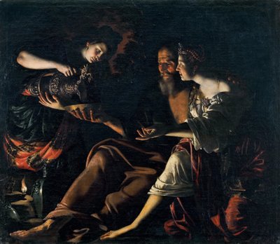 Lot e le sue figlie, 1617 da Giovanni Francesco Guerrieri