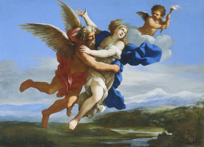 Borea Rapisce Oreithya da Giovanni Francesco Romanelli