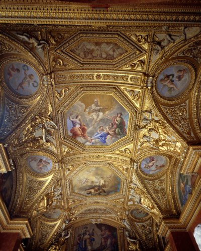 Soffitto della Sala delle Parate e Gabinetto sull
