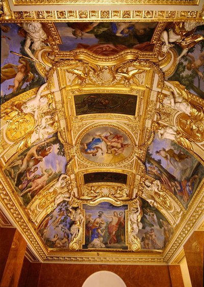 Il soffitto della Salle des Saisons da Giovanni Francesco Romanelli