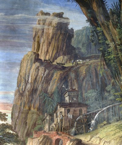 Mulino (dettaglio) da Giovanni Ghisolfi