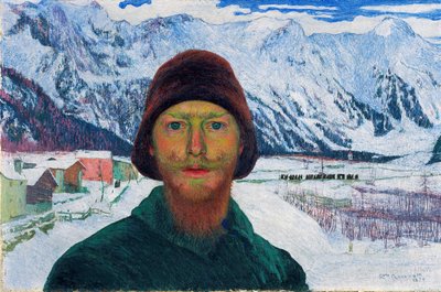 Autoritratto, 1899 da Giovanni Giacometti