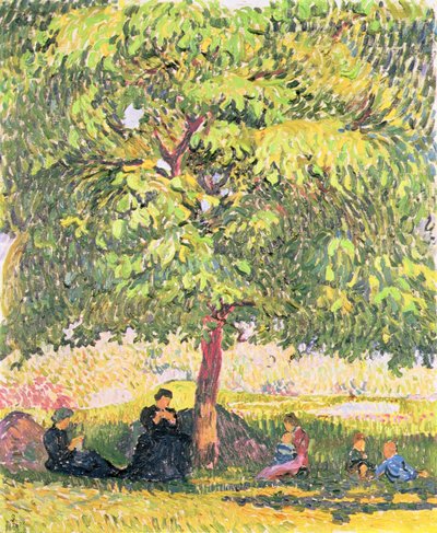 Sotto il noce da Giovanni Giacometti