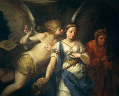 Angelo che ispira Giuditta da Giovanni Gioseffo da Sole