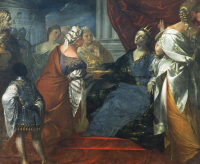 La regina Artemisia beve le ceneri di Mausolo da Giovanni Gioseffo da Sole