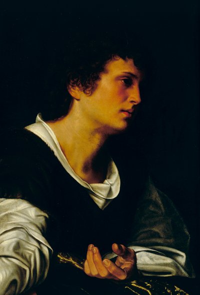 Figura di un giovane uomo, c.1530 da Giovanni Girolamo Savoldo