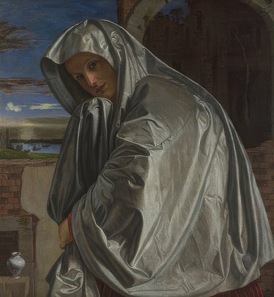 Maria Maddalena sulla via del sepolcro di Cristo da Giovanni Girolamo Savoldo