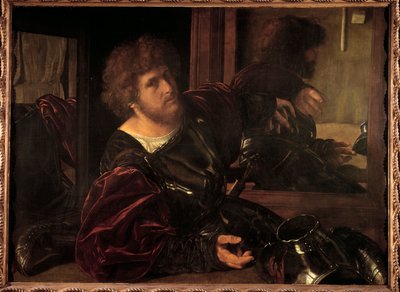 Autoritratto precedentemente chiamato ritratto di Gaston de Foix da Giovanni Girolamo Savoldo